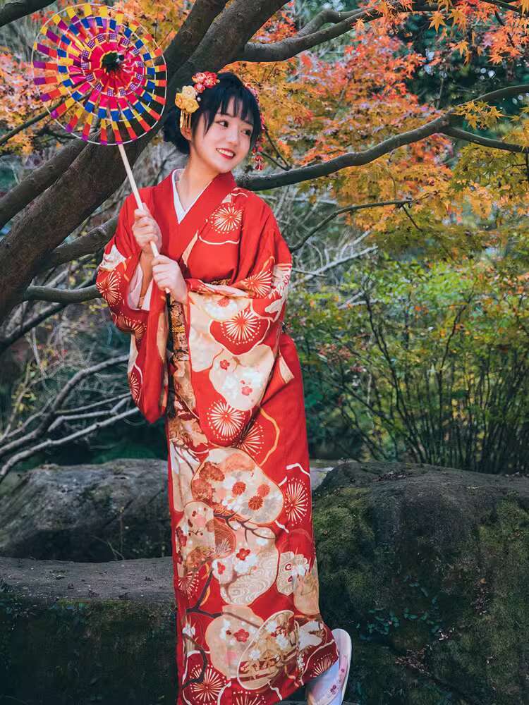 Japanese Women Formal Wear - Kimono Modified Women Japanese Style Chinese