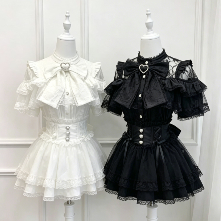 Japanese Women Formal Wear - Harajuku Japanese Lolita Blouse Women Kawaii