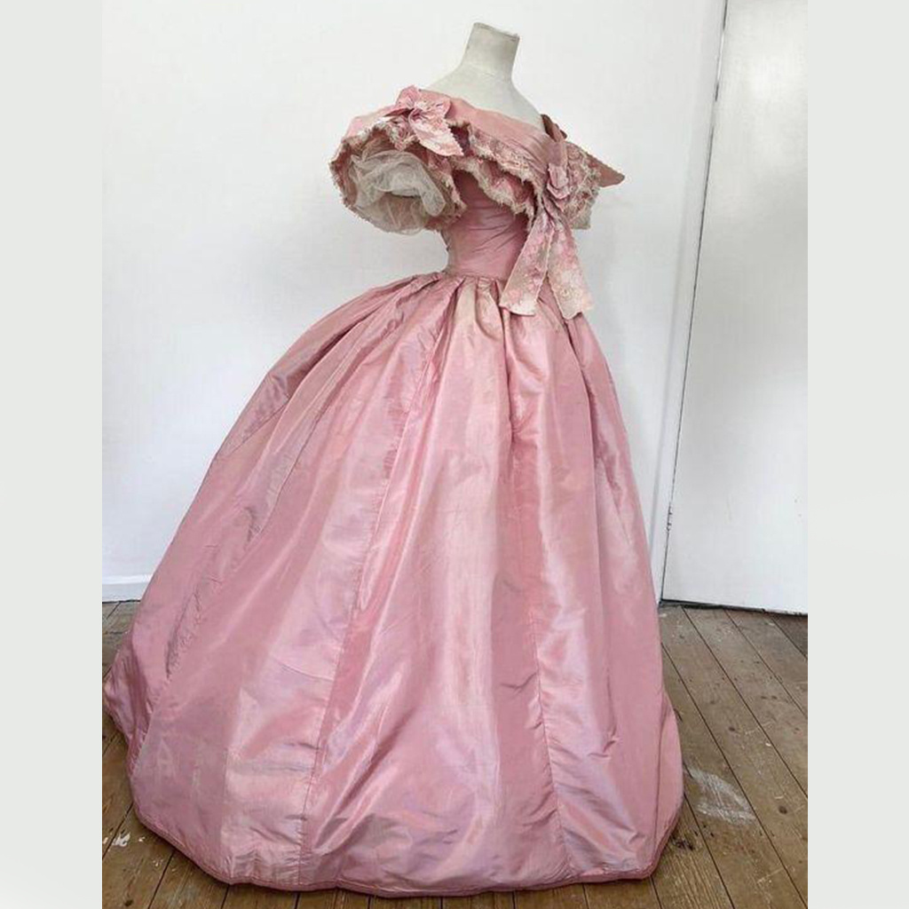 Women'S Formal Wear For Wedding - 1850s 1860s Victorian Dancing Ball Gown