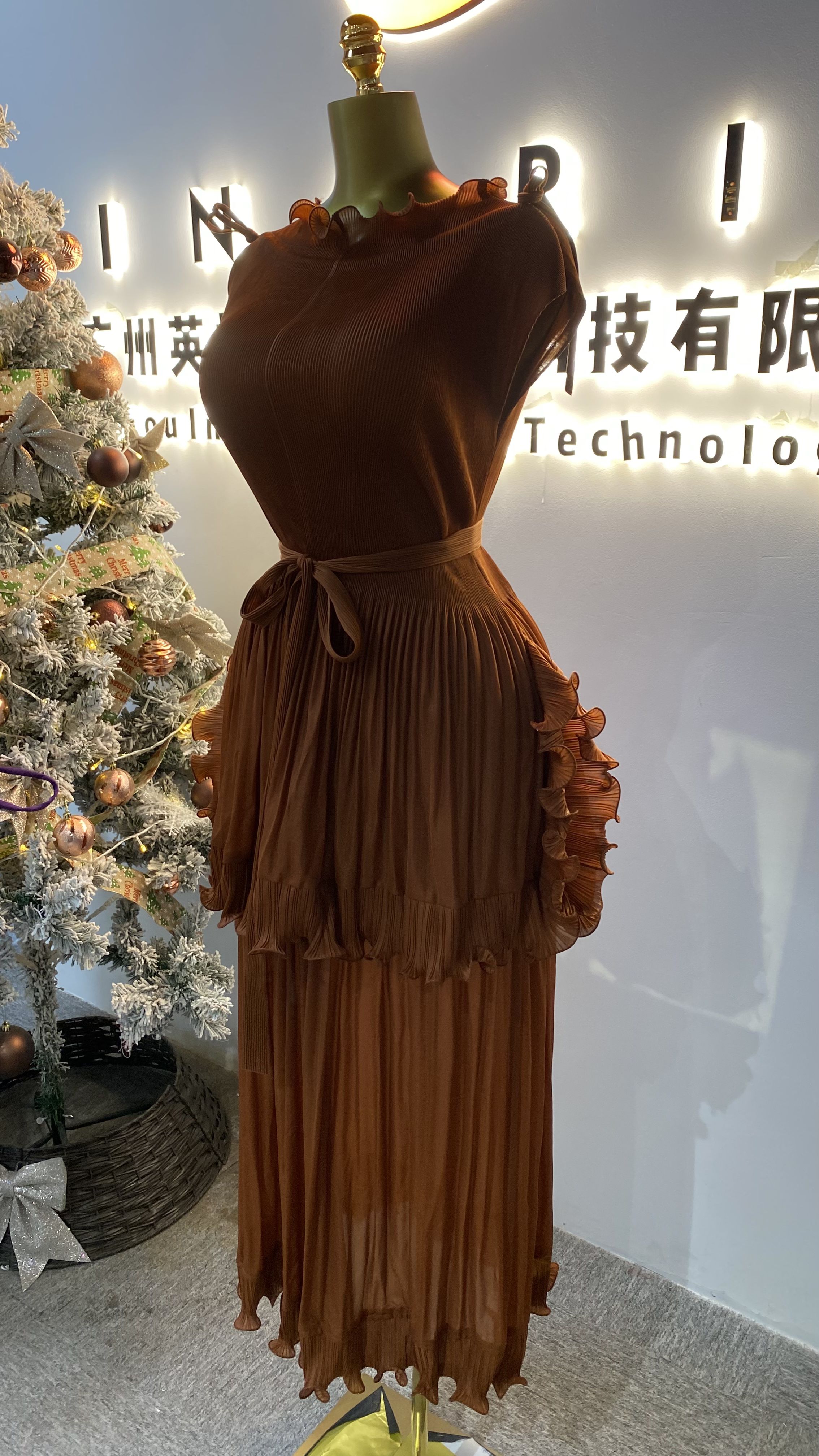 Factory direct sales pleated s - Women Formal Wear For Plus Size avis et prix