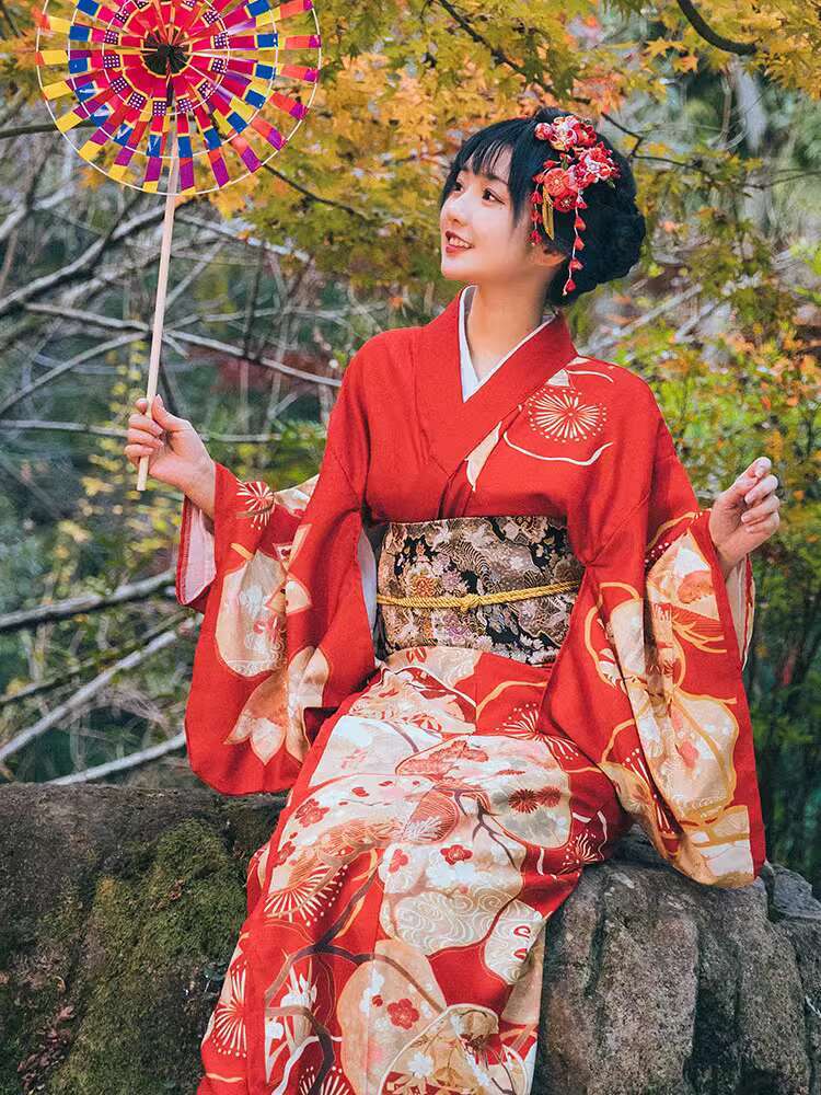 Kimono Modified Women Japanese - Japanese Women Formal Wear avis et prix