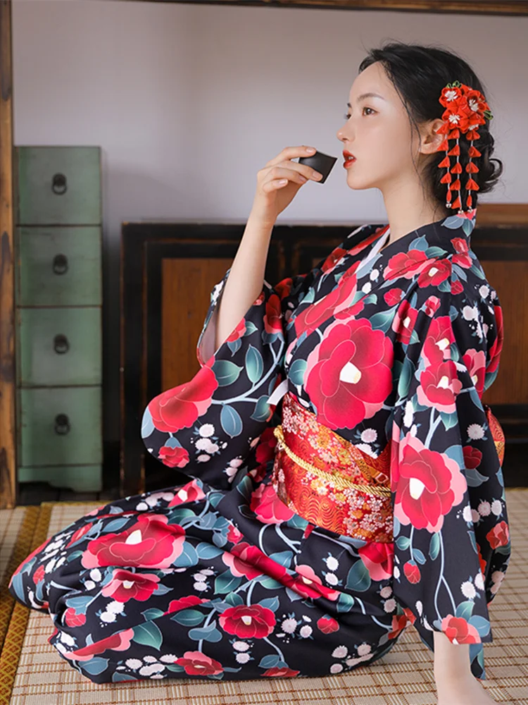Vintage Style Women's Floral P - Japanese Women Formal Wear avis et prix