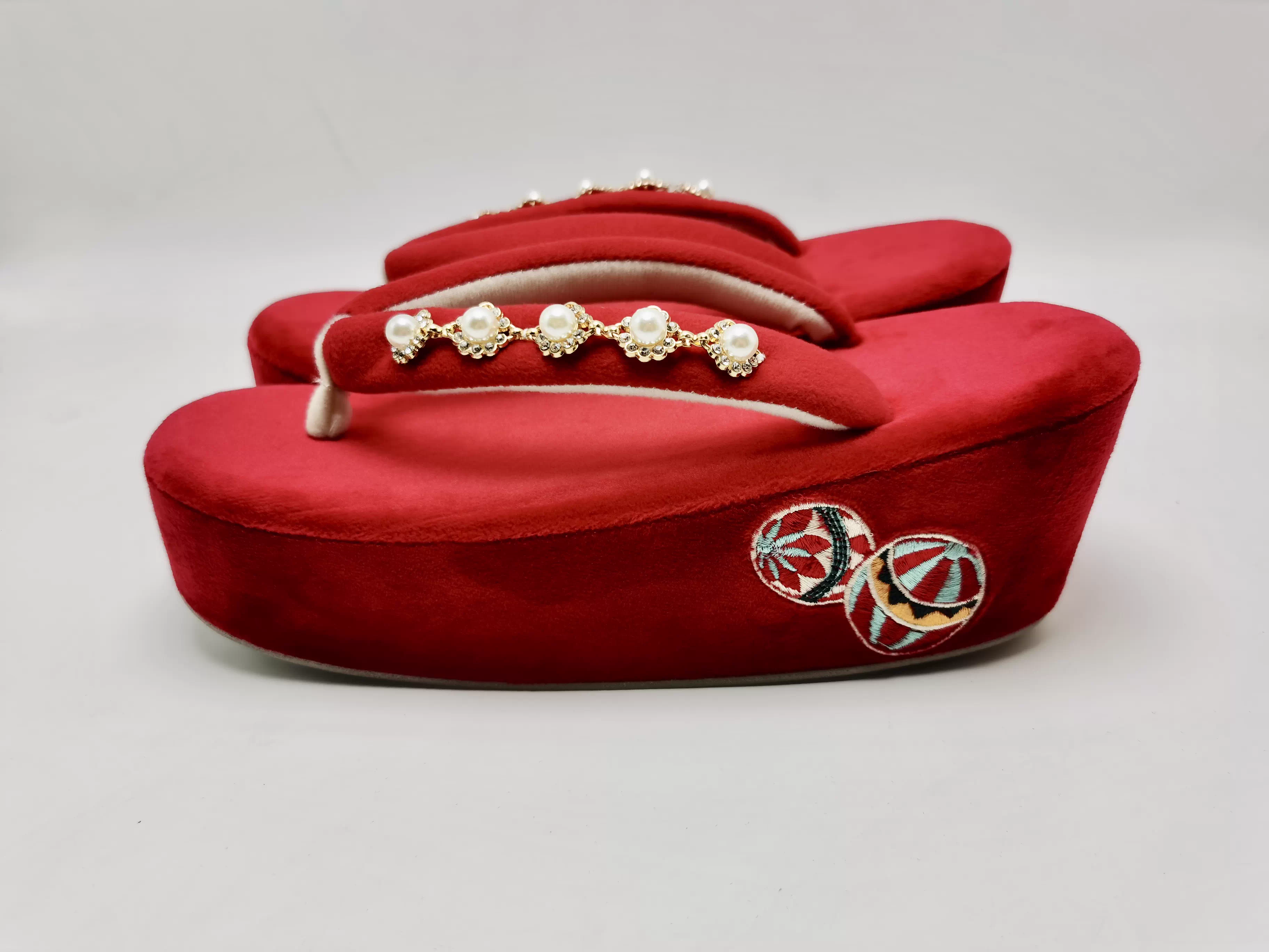 Japanese Cork-Soled Sandals (Z - Japanese Women Formal Wear avis et prix