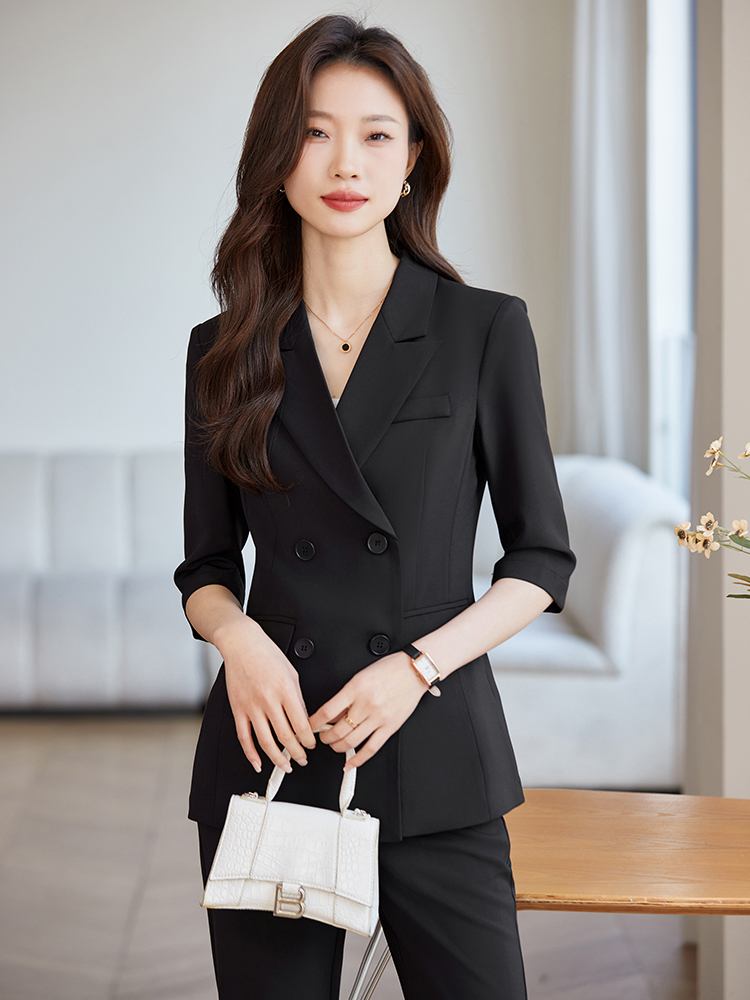 Spring Thin Professional Suit  - Women Formal Wear For Interview avis et prix