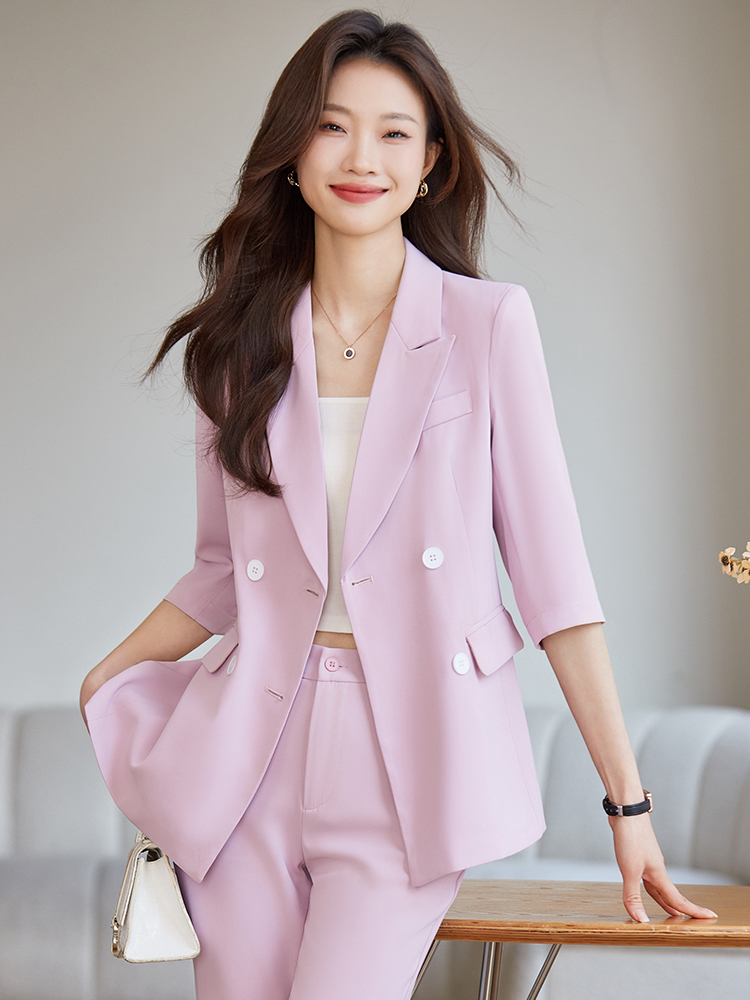 Spring Thin Professional Suit  - Women Formal Wear For Interview avis et prix