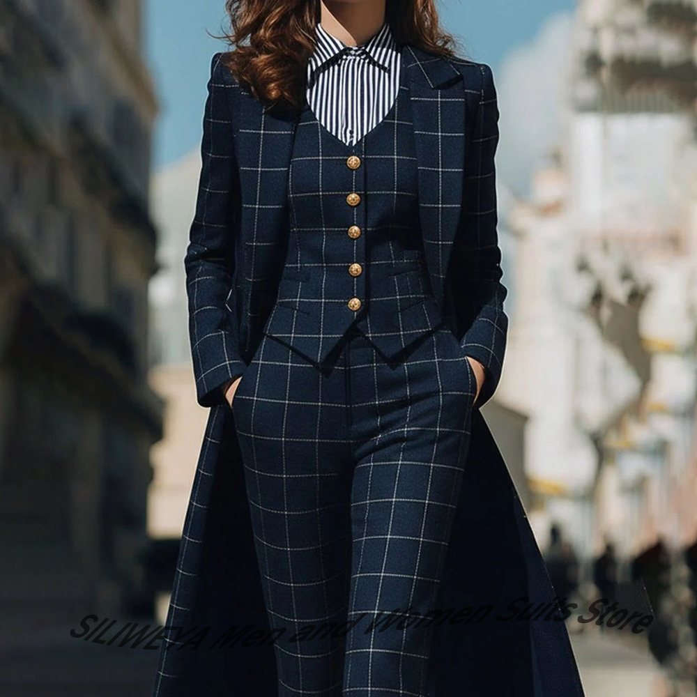 Sophisticated Navy Blue Women' - Women Formal Wear Tailor avis et prix
