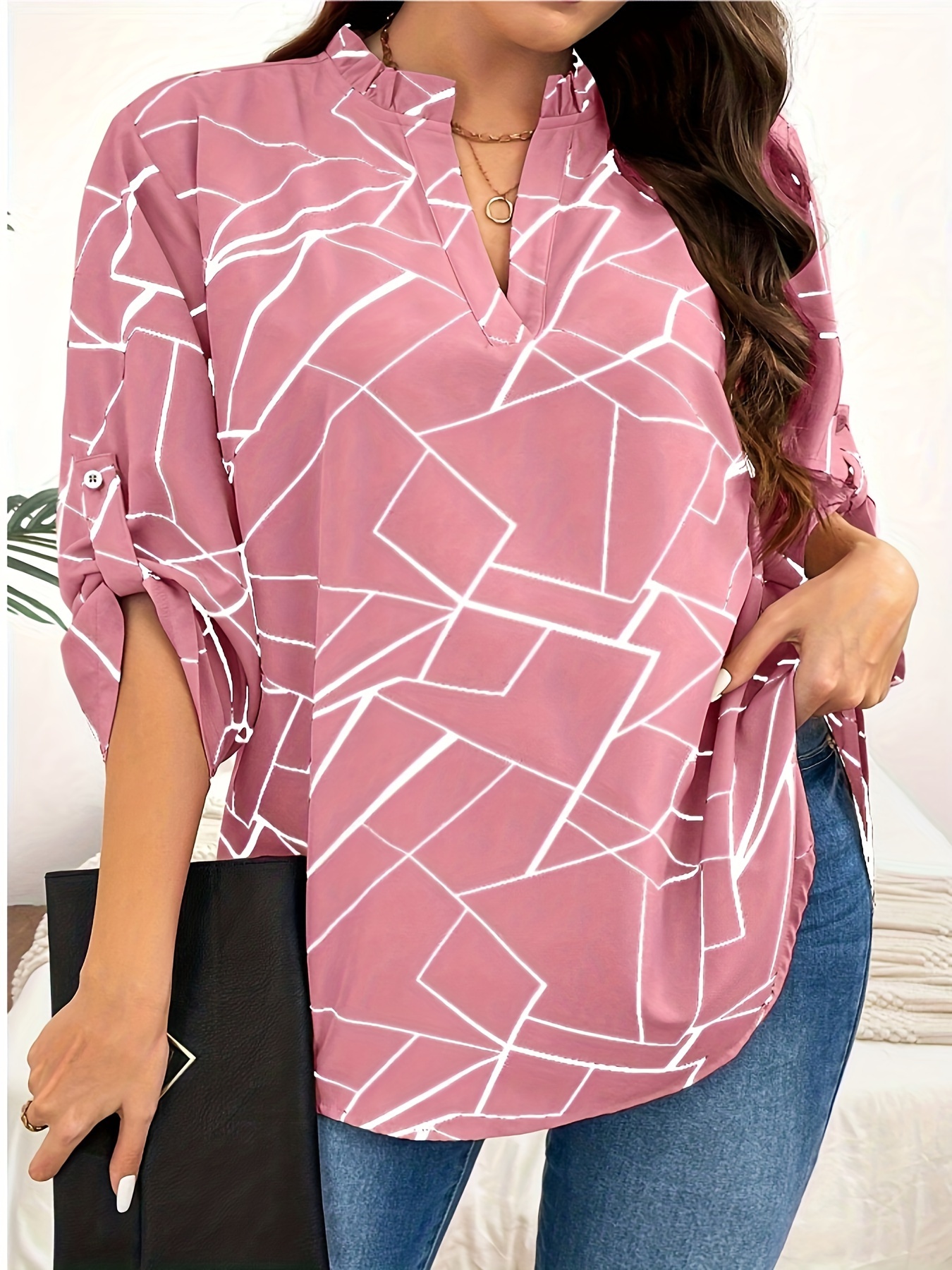 Plus Size Spring Autumn Women' - Women'S Formal Wear Blouse avis et prix