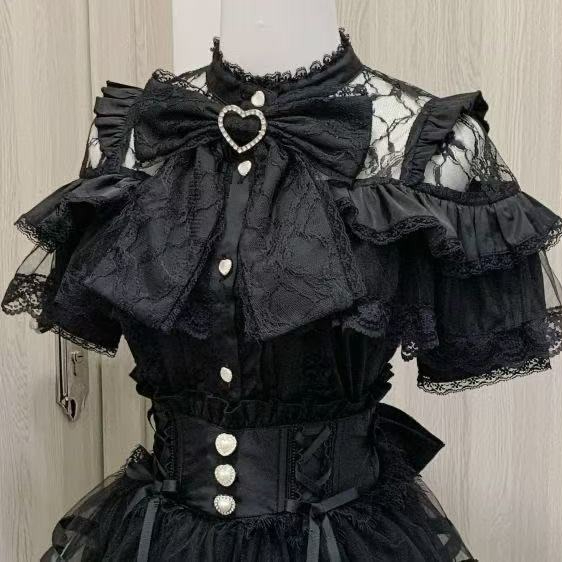 Harajuku Japanese Lolita Blous - Japanese Women Formal Wear avis et prix