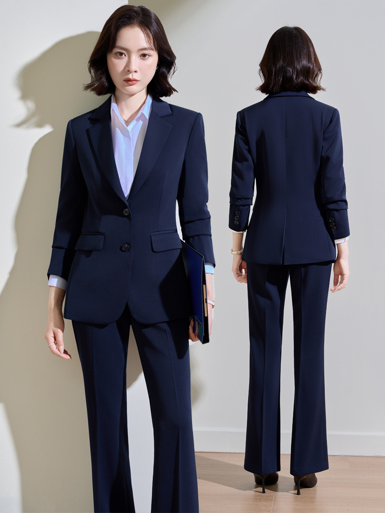 Navy blue professional suit fo - Women Formal Wear For Interview avis et prix