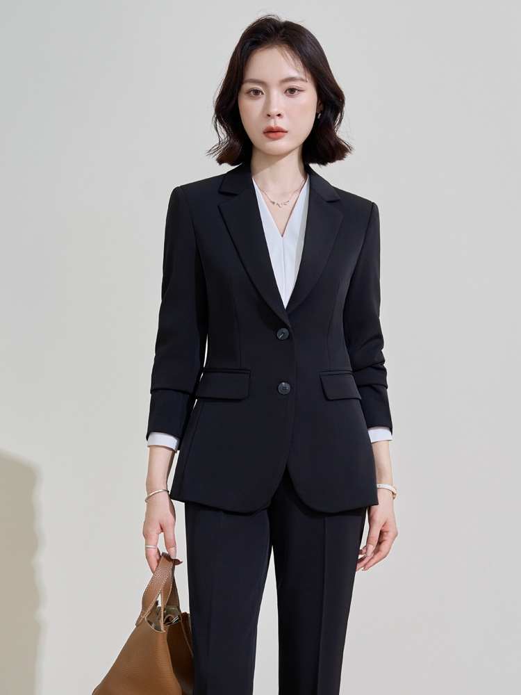 Navy blue professional suit fo - Women Formal Wear For Interview avis et prix
