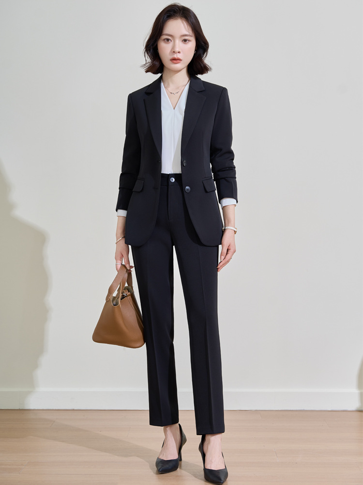 Navy blue professional suit fo - Women Formal Wear For Interview avis et prix