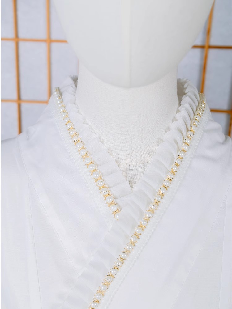 Lace-Trimmed Kimono Undergarme - Japanese Women Formal Wear avis et prix