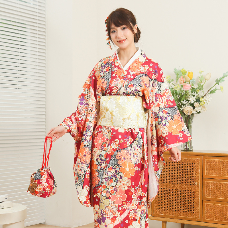 Japanese Kimono Women's Improv - Japanese Women Formal Wear avis et prix