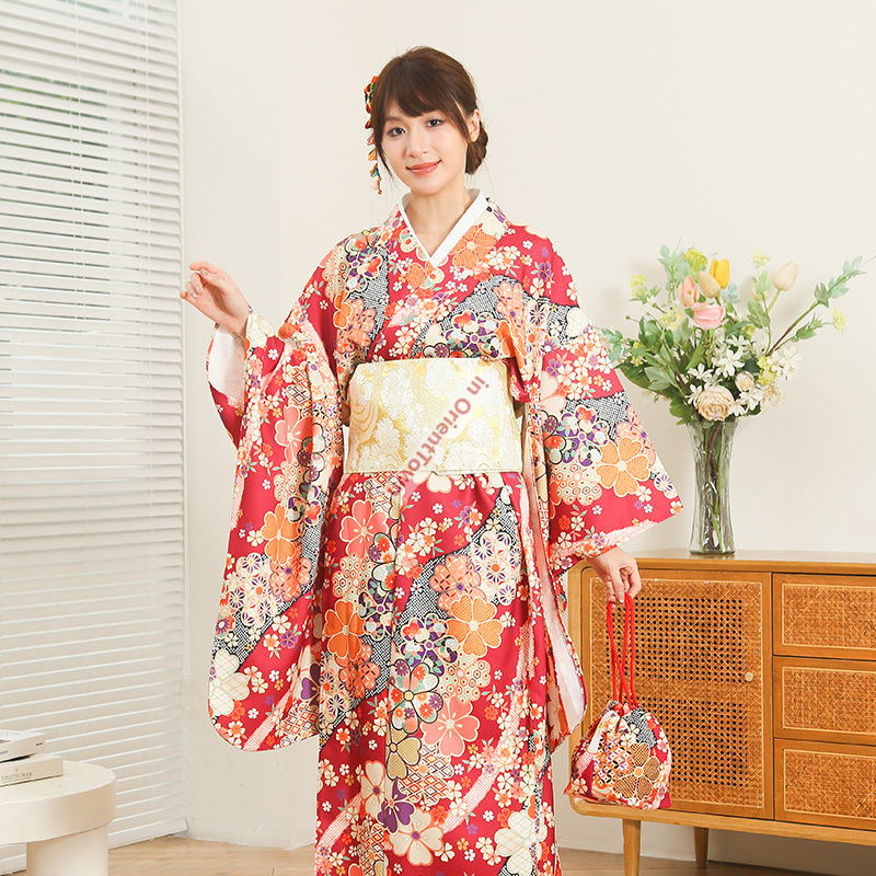 Japanese Kimono Women's Improv - Japanese Women Formal Wear avis et prix