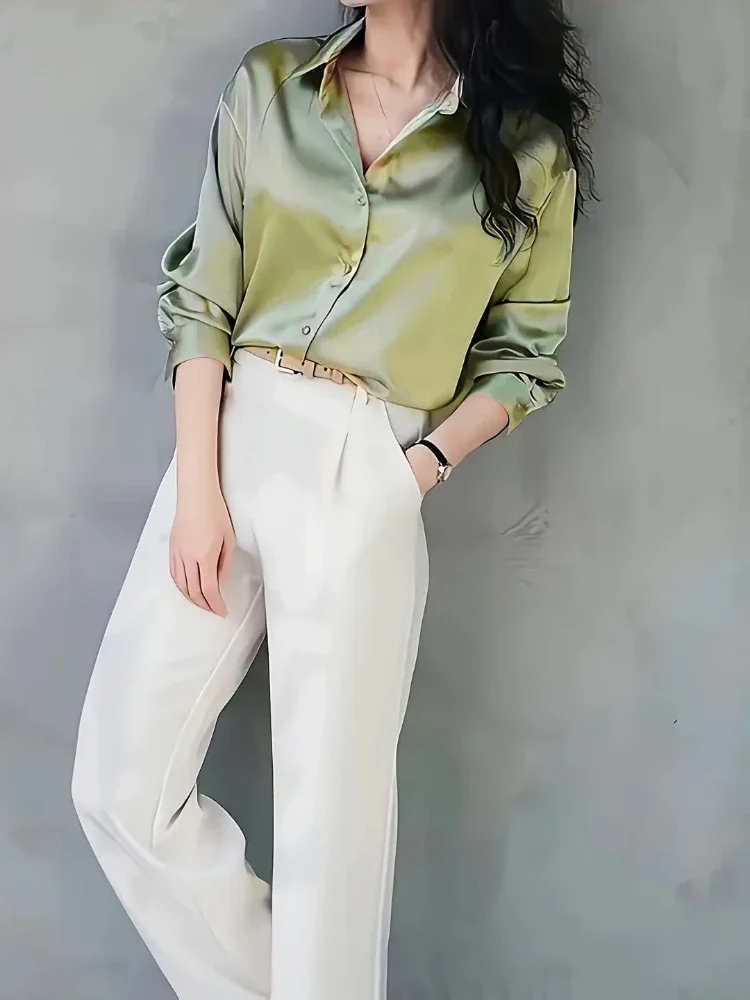 Plus Size Shirts 2025 Loose Ca - Women'S Formal Wear Blouse avis et prix