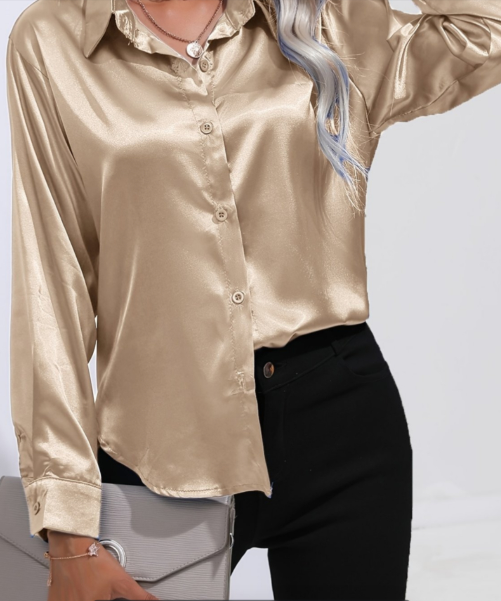 Plus Size Casual Women Silk Sh - Women'S Formal Wear Blouse avis et prix