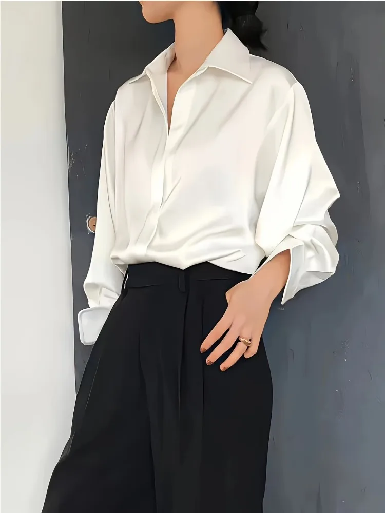 Plus Size Casual Women Silk Sh - Women'S Formal Wear Blouse avis et prix