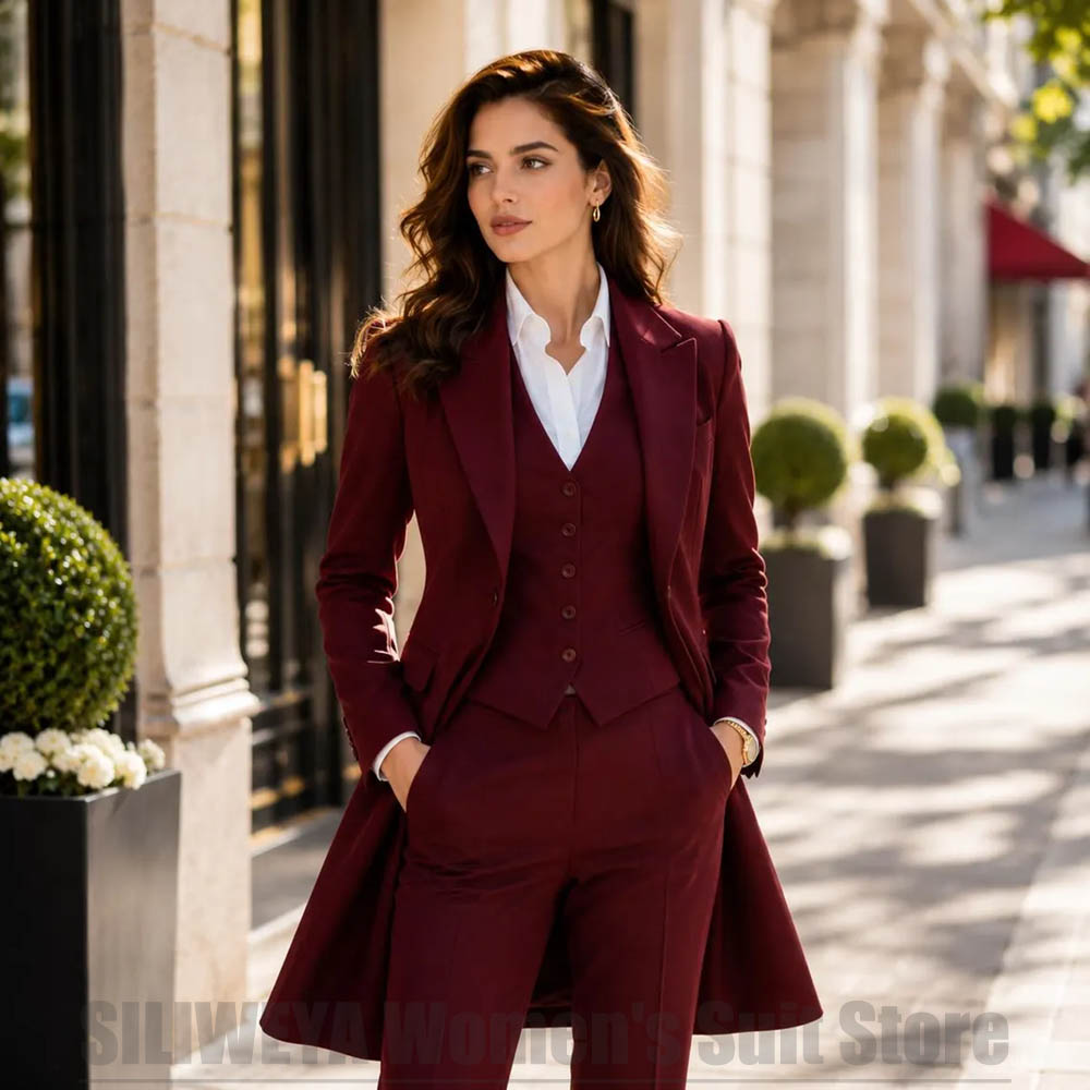 Fashion Women 3 Piece Suit Ele - Women Formal Wear Vest avis et prix