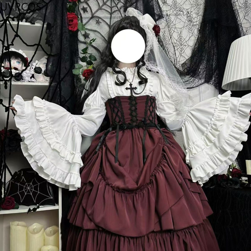 Japanese Lolita White Shirts W - Japanese Women Formal Wear avis et prix