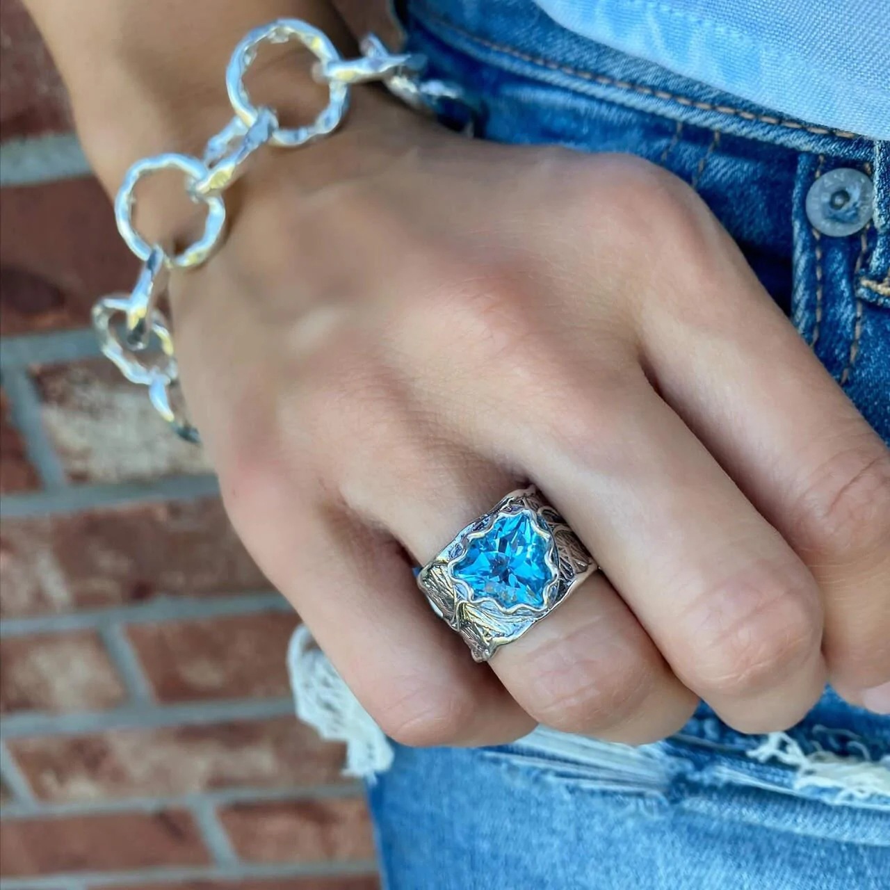 1PC Elegant Vintage Style Ring - Unique Women'S Formal Wear avis et prix