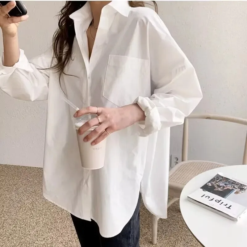2026 Fashion New Cotton Long S - Women'S Formal Wear Blouse avis et prix