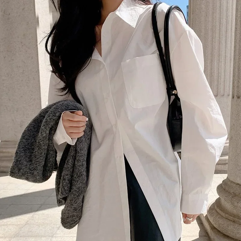 2026 Fashion New Cotton Long S - Women'S Formal Wear Blouse avis et prix