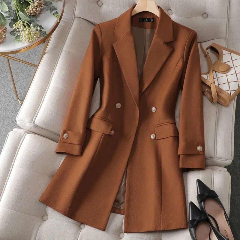 Autumn Winter Jacket Women Lon - Women Formal Wear Coat avis et prix