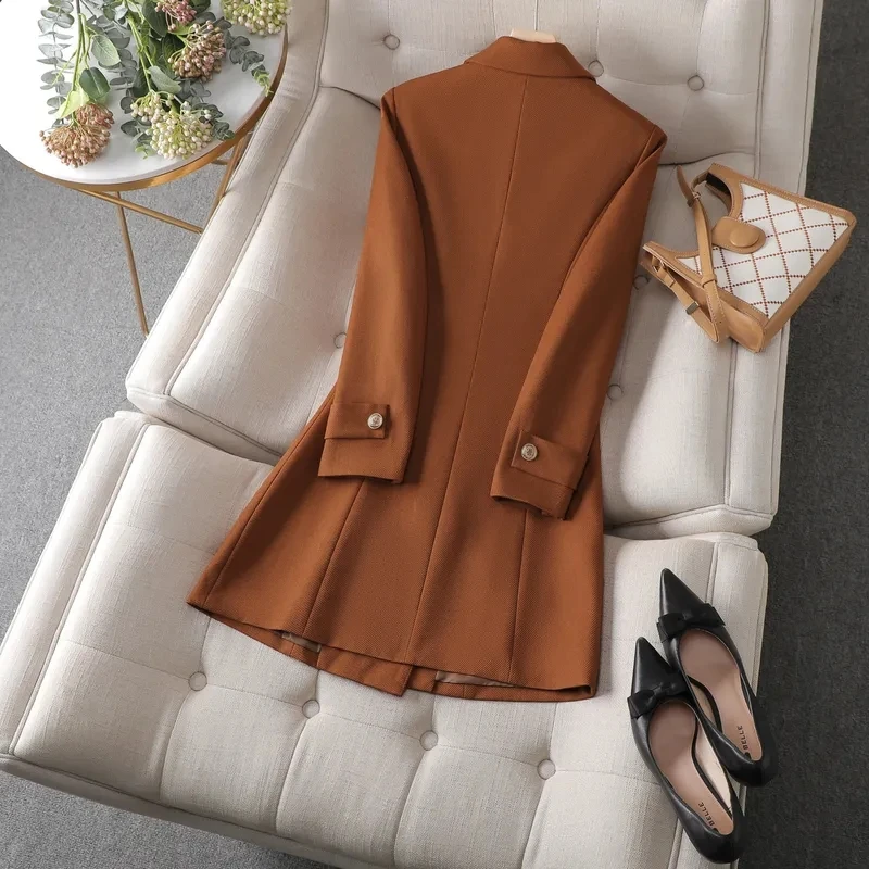 Autumn Winter Jacket Women Lon - Women Formal Wear Coat avis et prix