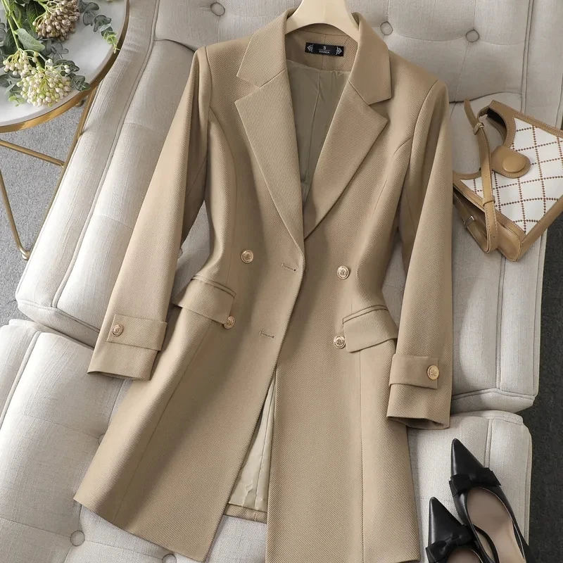 Autumn Winter Jacket Women Lon - Women Formal Wear Coat avis et prix