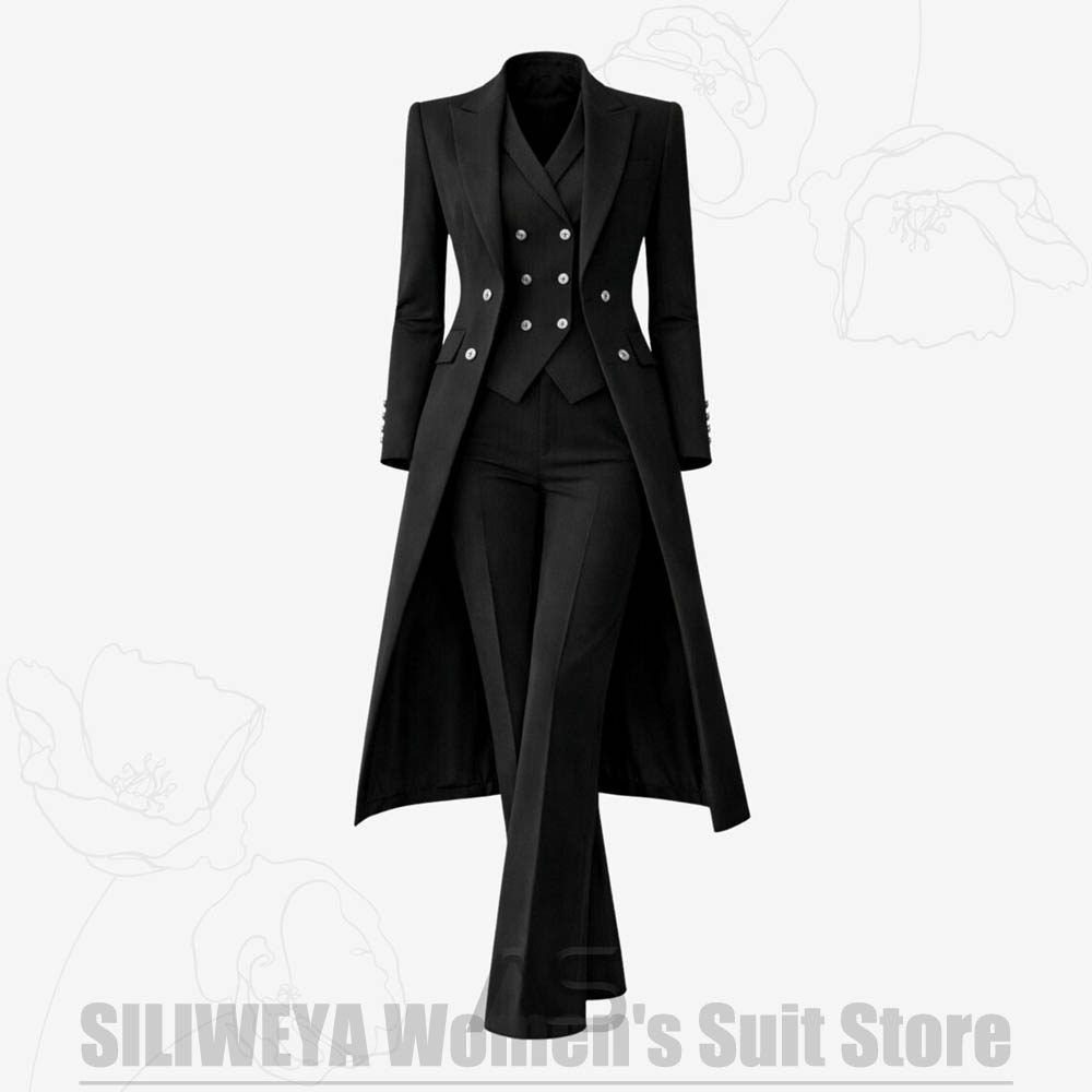 Women's Suit 3 Piece Double Br - Women Formal Wear Coat avis et prix