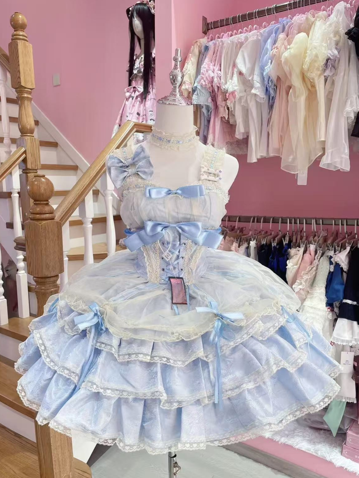 Sweet Elegant Lolita Dress Set - Japanese Women Formal Wear avis et prix