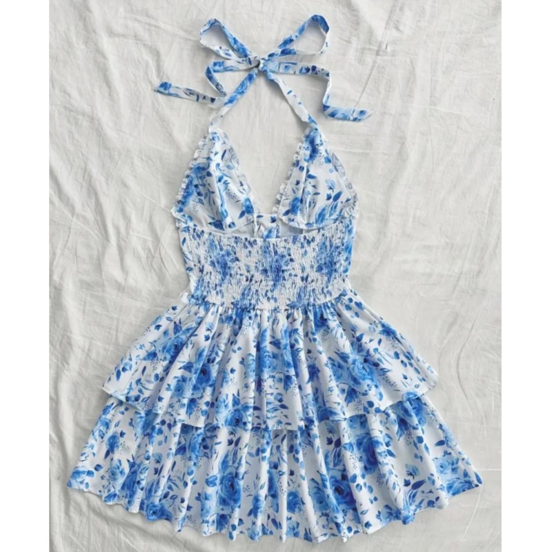 Women Vacation Style Retro Sho - Wrap Dress Work avis et prix