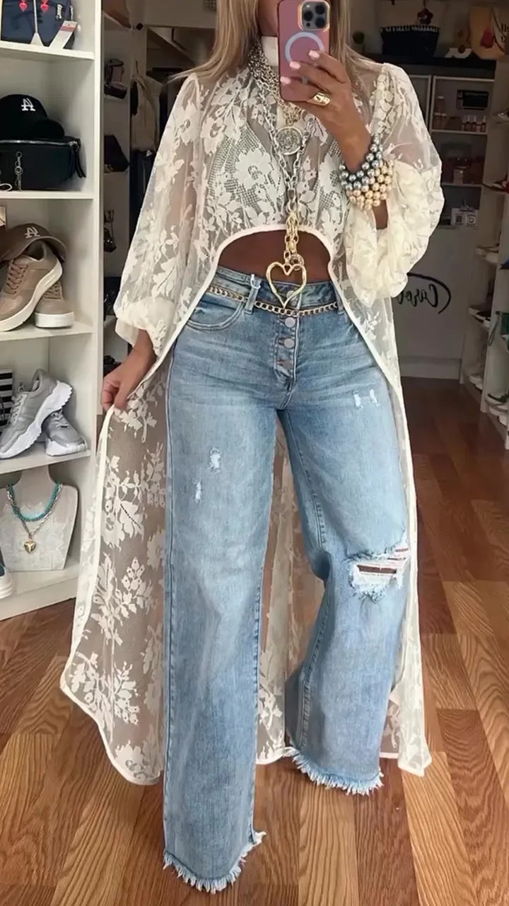 2025 Spring Summer Women's Lac - Women'S Formal Wear Blouse avis et prix