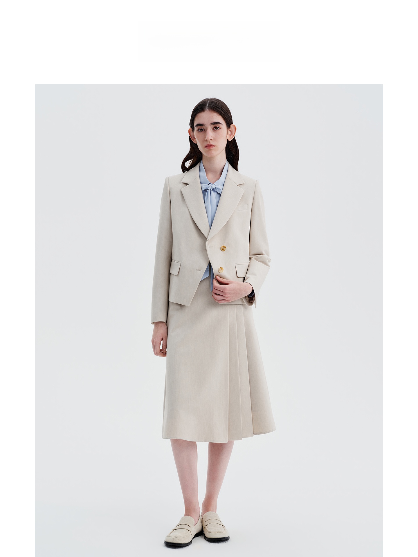 Deep ey Suit Jaet And f Pleate - Women Formal Wear For Interview avis et prix