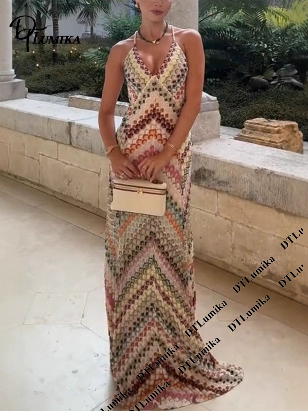 DTLumika Bohemian Print Maxi D - Women'S Formal Resort Wear avis et prix