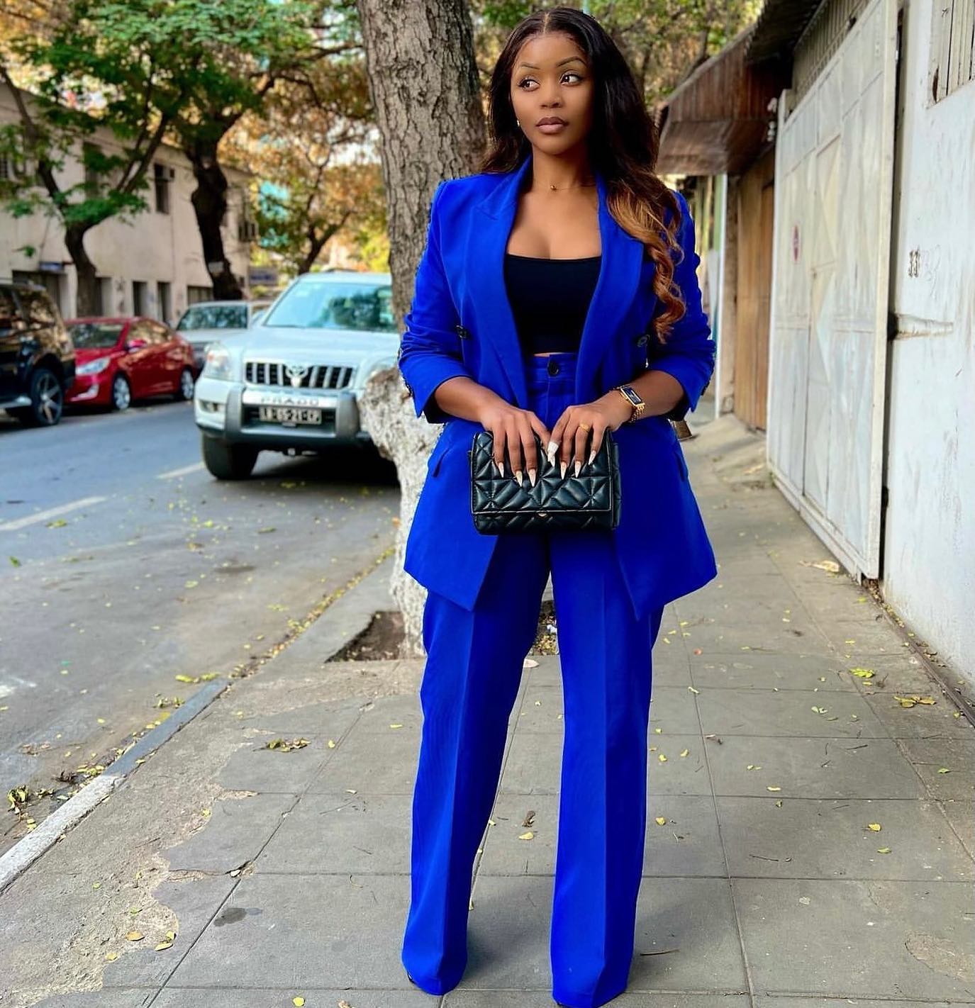 Royal Blue Women Pants Suits 2 - Women Formal Wear For Plus Size avis et prix