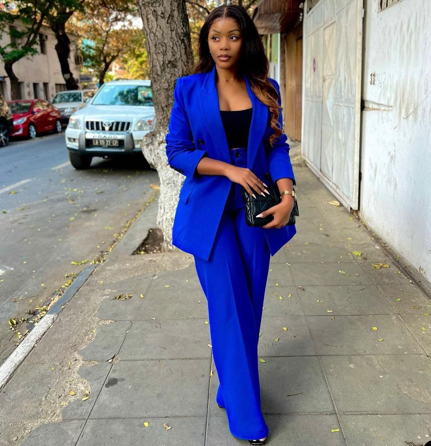 Royal Blue Women Pants Suits 2 - Women Formal Wear For Plus Size avis et prix