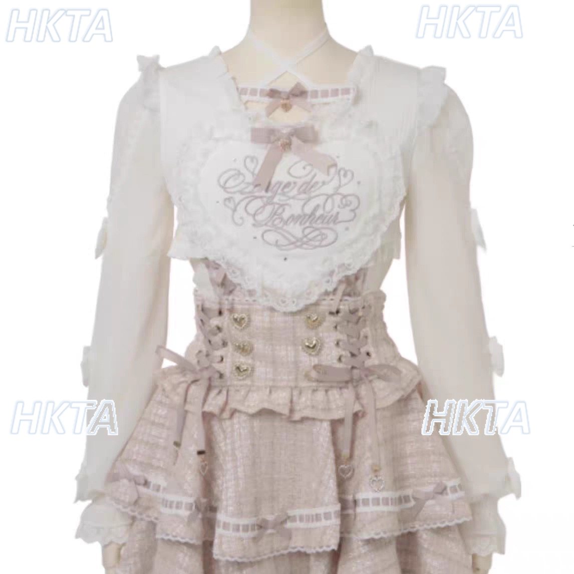 Japanese New Sweet Cute Pink W - Women'S Formal Wear Blouse avis et prix