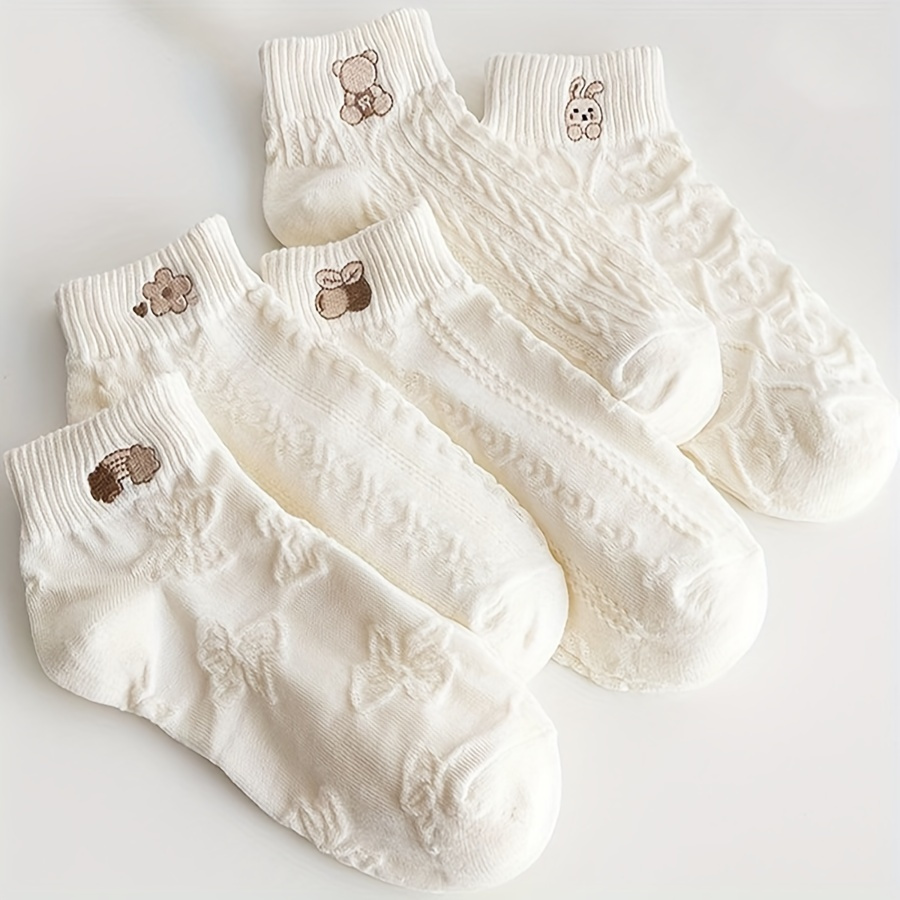 5 Pairs Women's Japanese Cute  - Japanese Women Formal Wear avis et prix